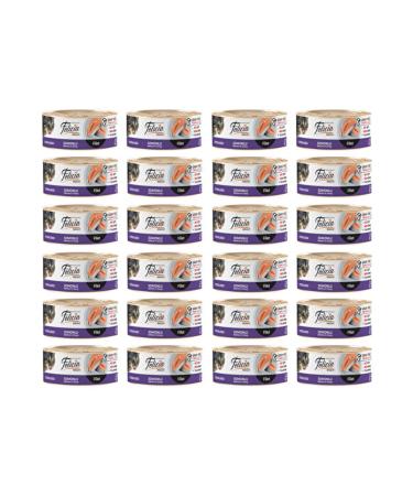 Felicia Grain-Free Sterilized Salmon Fillet Cat Conc. 85 gr x 24 Pieces