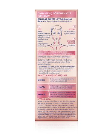 NIVEA Cellular Expert Lift Natural Retinol Alternative Skin Serum with Pure Bakuchiol 30ml Firming - Buy Online on GoSupps.com