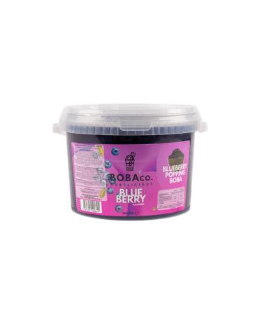 TheBobaCo. Bubblicious Bubble Tea Boba - Blueberry 3 4kg