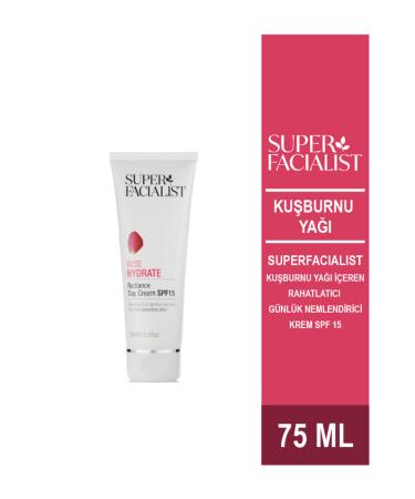 Super Facialist Soothing Daily Moisturizing Cream with Rosehip Oil SPF 15