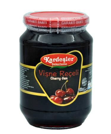Brothers Confectionery Brothers Cherry Jam Glass Jar 1000 G