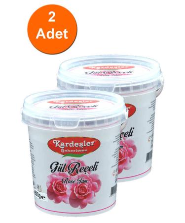 Brothers Confectionery Brothers Rose Jam Bucket 800 G X 2 Pieces