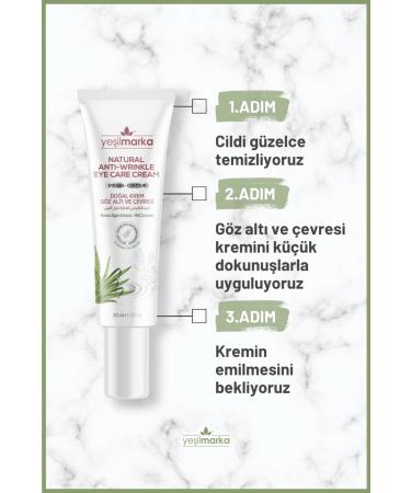Ye ilmarka Under Eye and Surrounding Cream - For Under Eye Bags - Collagen Production Supporter 30 ml - Buy Online on GoSupps.com