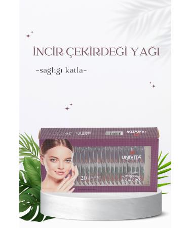 Univita 0 Natural Additive-Free Fig Seed Oil - 20 Day Care Cure - Buy Online on GoSupps.com