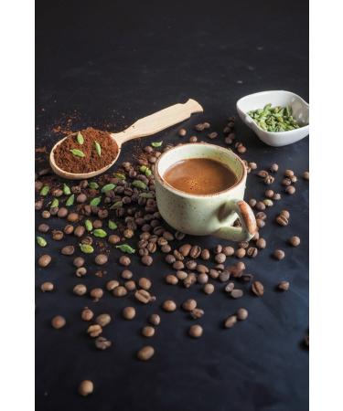 Caffe Del Bello Ground Cardamom Vip Turkish Coffee 1 Kg. - Buy Online on GoSupps.com