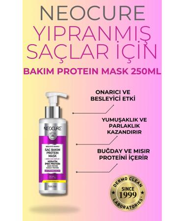 NeoCure HAIR CARE PROTEIN MASK FOR DAMAGED HAIR 250 ML - Buy Online on GoSupps.com