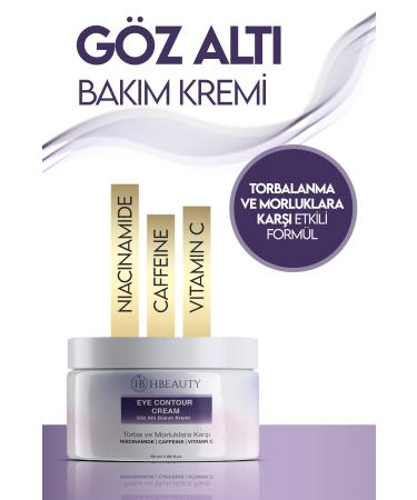 HBEAUTY Under-eye care cream is an effective formula against bags and bruises.