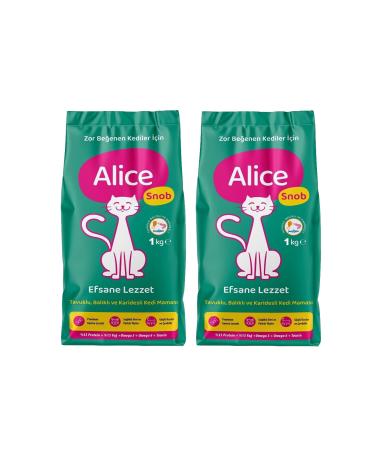 Alice Snob Cat Food 2x1 Kg