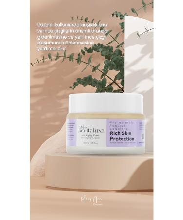 MaryAnn Cosmetic Anti-Aging and Anti-Wrinkle Revitaluxe Anti Aging Cream 30 ml - Buy Online on GoSupps.com