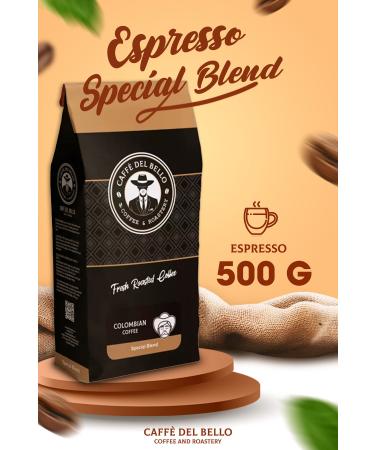 Caffe Del Bello Espresso Special Blend 500 Gr. (BEANS OR GROUND) - Buy Online on GoSupps.com