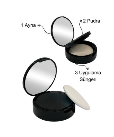 Topaxx 2 PCS Dark Brown 14gr Water-Resistant Hair Beard Plumper Baldness Concealer Powder - Buy Online on GoSupps.com