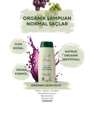 idea Toscana Organic Grape Juice Shampoo - Normal Hair 250 ml