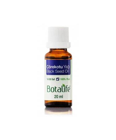 Botalife Pure Black Cumin Oil 20ml Black Cumin Cold Pressed No Additives