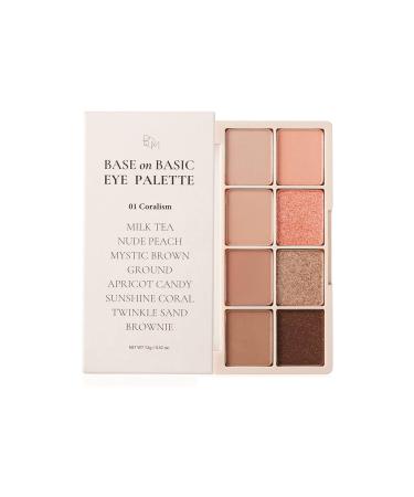 BOM Base On Basic Eye Palette 01 Coralism