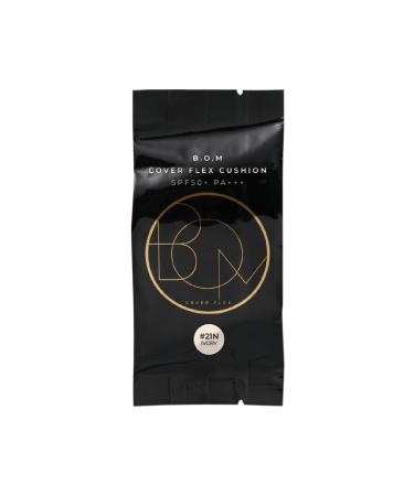 BOM High Cover Glass Skin Effect Spf 50 Pa Protective Spare Cover Flex Cushion Refill No:21