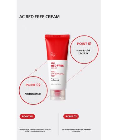 BOM Moisturizing Cream for Acne Prone Skin Ac Red Free Cream - Buy Online on GoSupps.com