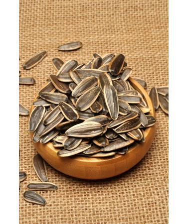 Adem Ermi Unsalted Black Sunflower Seeds Roasted 3 Kg