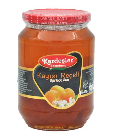 Brothers Confectionery Brothers Apricot Jam Glass Jar 1000 G