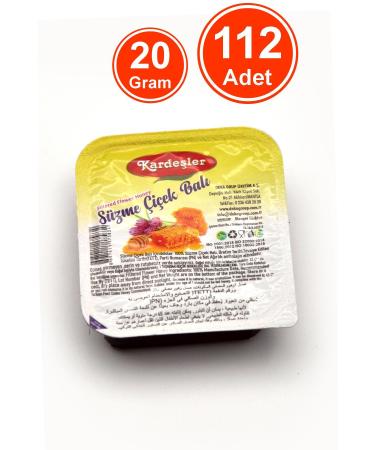 Karde ler Confectionery Filtered Flower Honey Picnic Breakfast 20 G x 112 Pieces