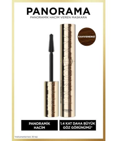 L'Oreal Paris Panorama Volumizing Mascara Brown - Buy Online on GoSupps.com