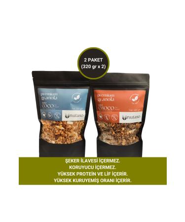 nutaso nutrition taste solutions Coco Granola (320 g) Choco Granola (320 g)