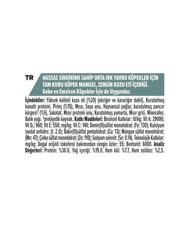 Pro Plan Puppy Sensitive Lamb Puppy Dry Food 12 Kg Lamb Sensitive Digestive System - Buy Online on GoSupps.com