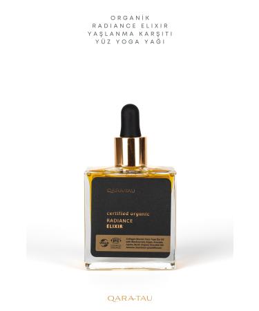 qaratau Organic Radiance Elixir Anti-Aging Face Yoga Oil 50ml