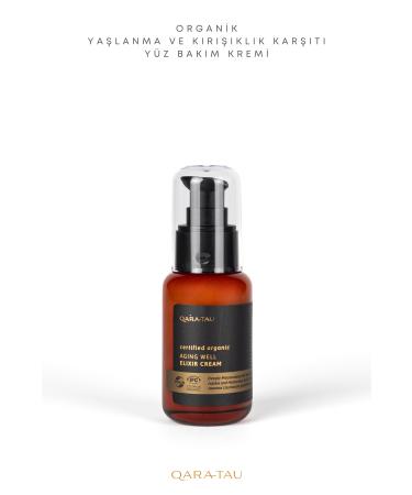 qaratau Organic Aging Well Anti-Aging and Anti-Wrinkle Face Care Cream 50ml