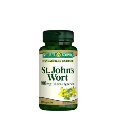 Natures Bounty Natures Bounty St. Johns Wort 300 mg Food Supplement 100 Capsules-MFREYON00878