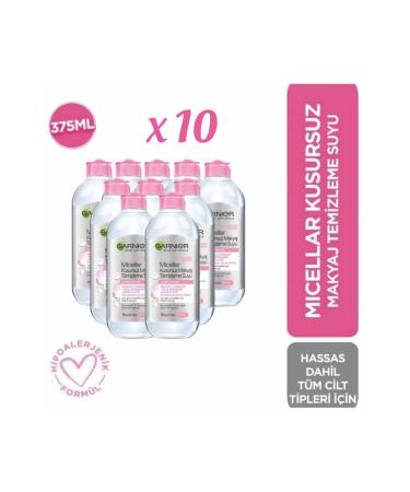 Garnier Micellar Perfect Make-Up Remover Water 375ml X 10 PCS