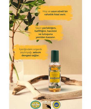 idea Toscana Organic Olive Oil Balancing Shampoo - 50 ml - Buy Online on GoSupps.com