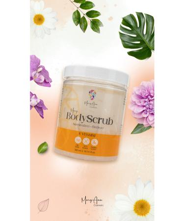 MaryAnn Cosmetic Body Scrub Moisturizing and Nourishing Vitamin E Body Peeling 300 ml - Buy Online on GoSupps.com
