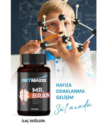 Getmaxxx Intelligence Enhancer and Focus Supporting Food Supplement 30 Tablets - Buy Online on GoSupps.com