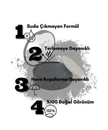 Topaxx 2 PCS Dark Brown 14gr Water-Resistant Hair Beard Plumper Baldness Concealer Powder - Buy Online on GoSupps.com