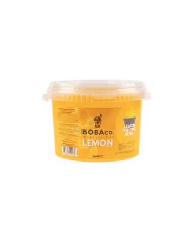 TheBobaCo. Bubblicious Bubble Tea Boba - Lemon / Lemon 3 4kg
