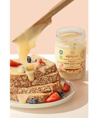 E ri ay r Organic Cream Honey 450 Gr - Buy Online on GoSupps.com