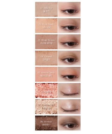 BOM Base On Basic Eye Palette 01 Coralism - Buy Online on GoSupps.com