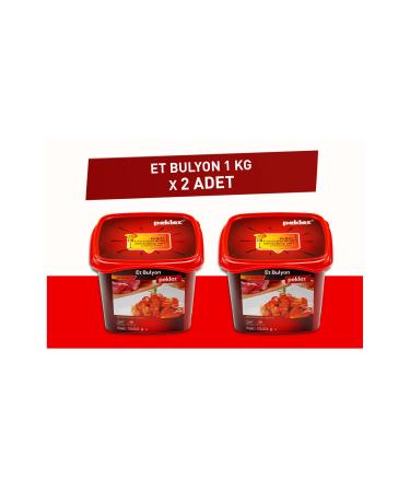 PEKLEZ Meat Bouillon Intensive 1 Kg X 2 PIECES