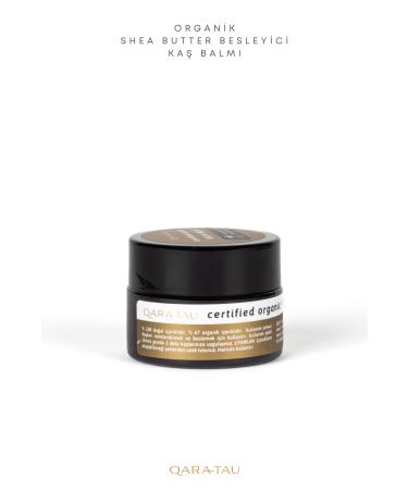 qaratau Organic Shea Butter Nourishing Eyebrow Balm - Brow Balm 15ml