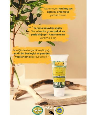 idea Toscana Organic Olive Oil Restructuring Conditioner - 100 ml - Buy Online on GoSupps.com