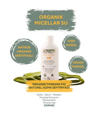 idea Toscana Organic Olive Oil Cleansing and Relaxing Micellar Water - 200 ml