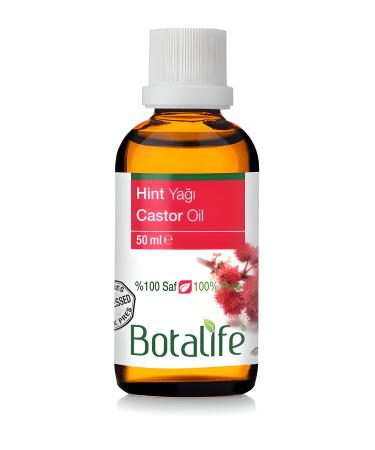 Botalife Castor Oil 50 ml 0 Pure Cold Pressed ( Castor Oil 50 Ml 0 Pure Cold Pressed ) - Buy Online on GoSupps.com