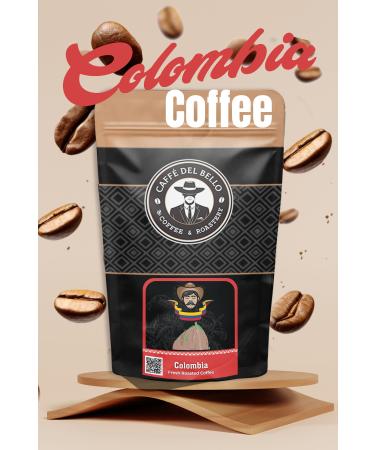Caffe Del Bello Colombian Filter Coffee 500 Gr. (BEANS OR GROUND)