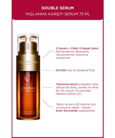 Clarins Double Serum 75 Ml Anti-Aging Serum