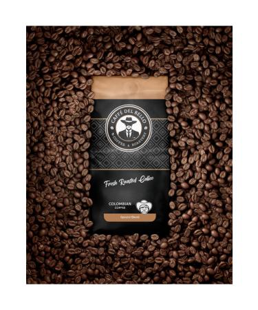 Caffe Del Bello Colombian Espresso Coffee 500 Gr. (BEANS OR GROUND) - Buy Online on GoSupps.com