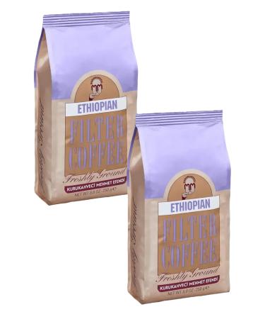 Mehmet Efendi Kurukahveci Mehmet Efendi Ethiopian Filter Coffee Ground Foil Packaging 250 Gr X 2 Pieces