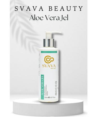 Svava Aloe Vera Gel Moisturizing Repairing Soothing Multi-Purpose Gel Cream 150ml
