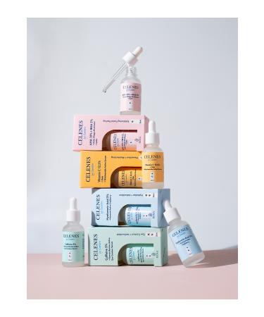 Celenes by Sweden AHA 10% + BHA 2% + ARCTIC CHAGA MUSHROOM + LACTIC FACIAL SERUM KEYON1598 - Buy Online on GoSupps.com