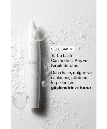 Estee Lauder TURBO LASH REVITALIZING VOLUMIZING EYEBROW AND EYELASH NIGHT SERUM - 6ML KEYON1626 - Buy Online on GoSupps.com