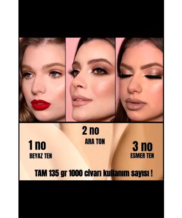 GXMPRO Intensive Concealer Coverage Porcelain Foundation Botox Effect 135gr 1000 Usage-Sponge - Buy Online on GoSupps.com